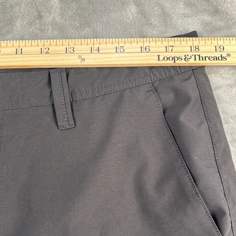 Volcom Mens Frickin Modern Stretch Chino Shorts Black Size 36 Skateboard Surf